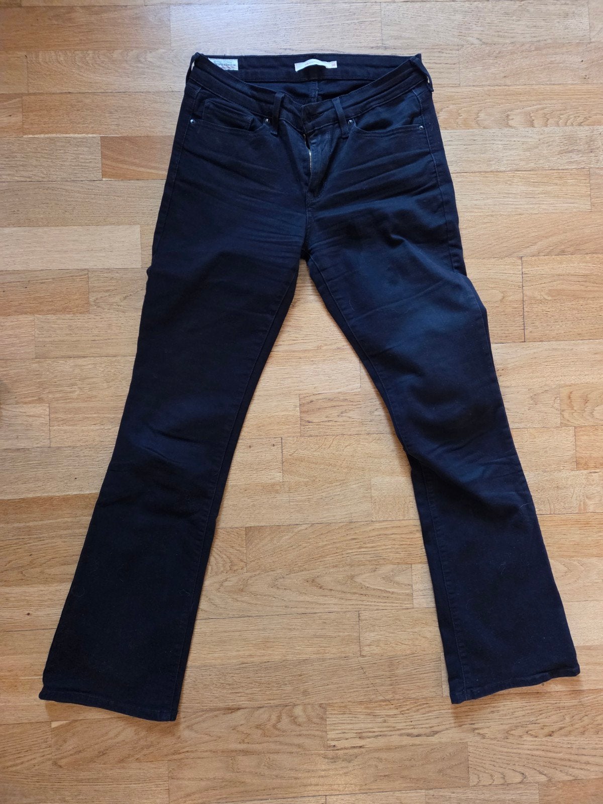 Levi's bootcut 517 maat 30/32 zwart, Zwart, Ophalen of Verzenden, W30 - W32 (confectie 38/40), Gedragen