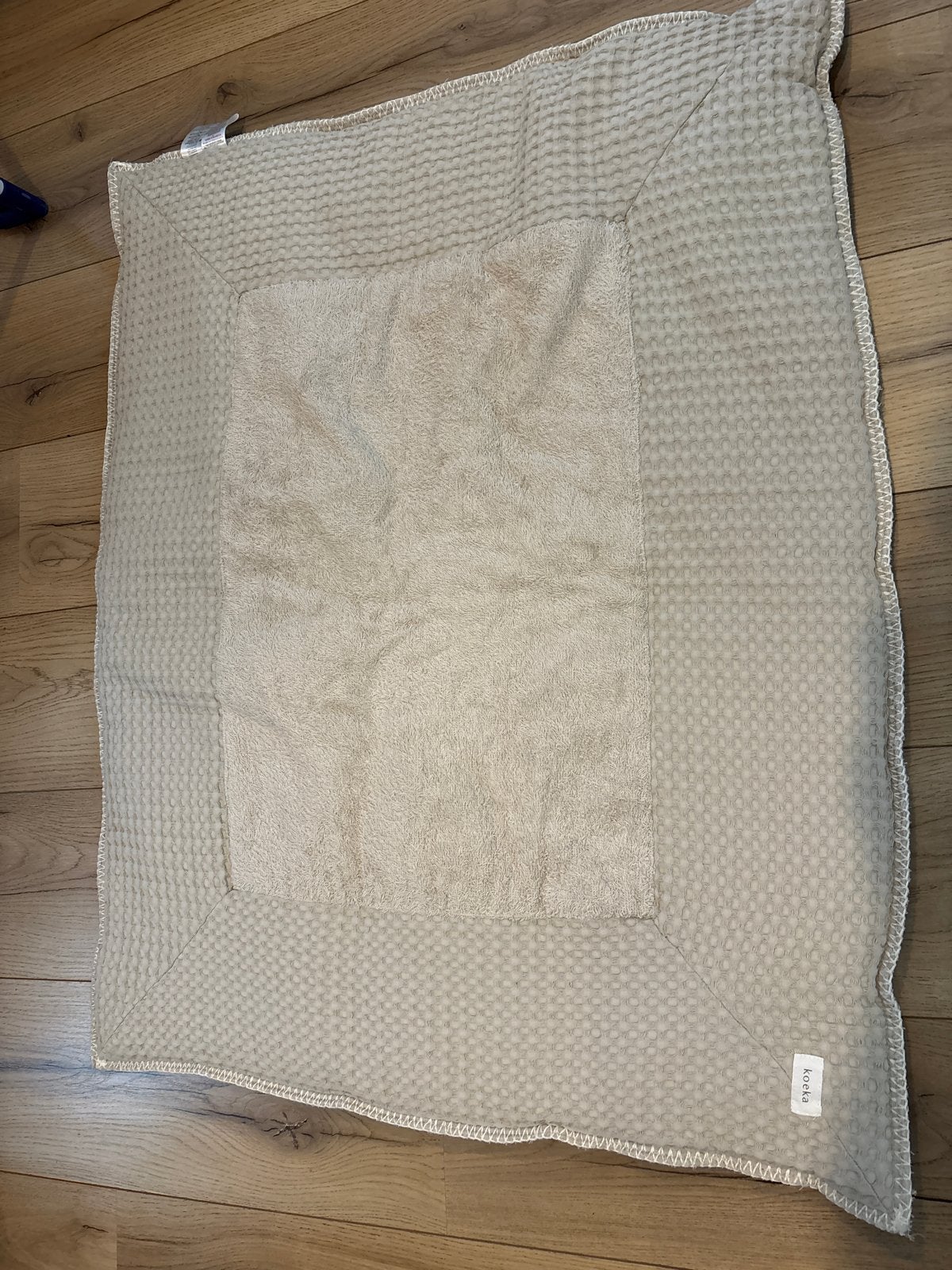 Koeka boxkleed oud roze/beige, Ophalen of Verzenden, Zo goed als nieuw