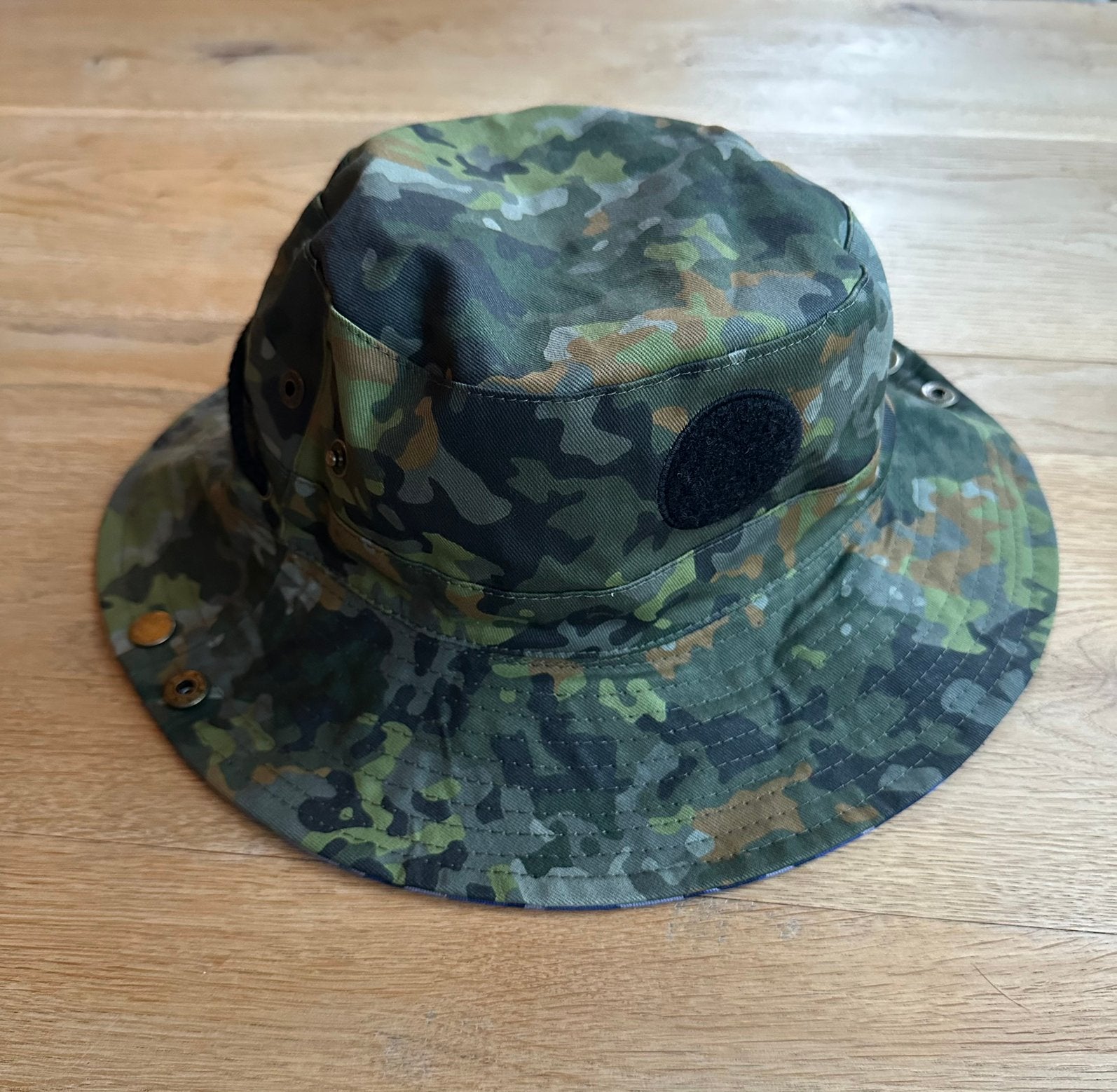 NFP Boonie / Hoed incl. patch Korps Mariniers - Marine, Verzenden, Marine, Nederland, Embleem of Badge