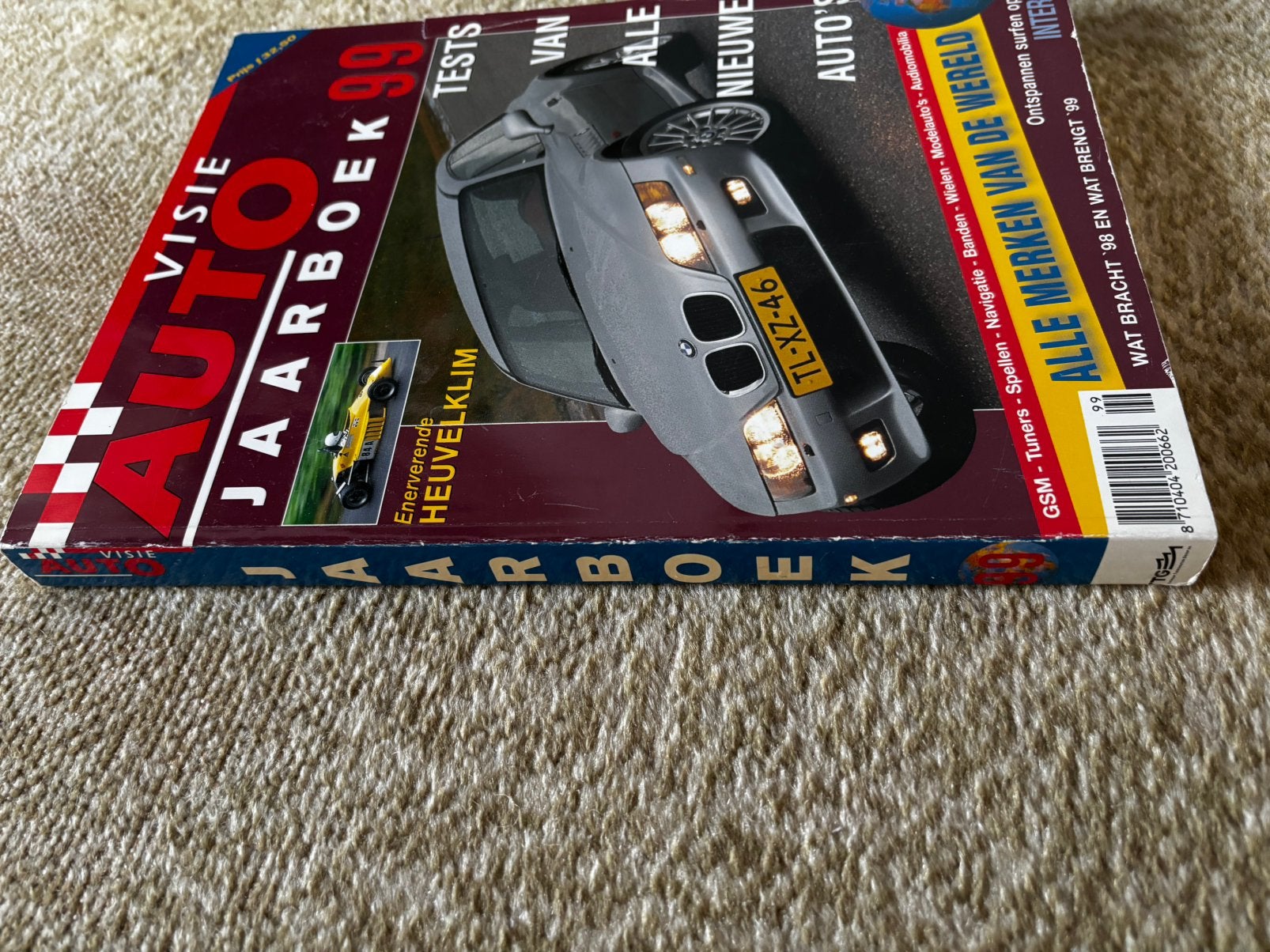 Autovisie jaarboek 1999, Ophalen of Verzenden, Zo goed als nieuw, Algemeen