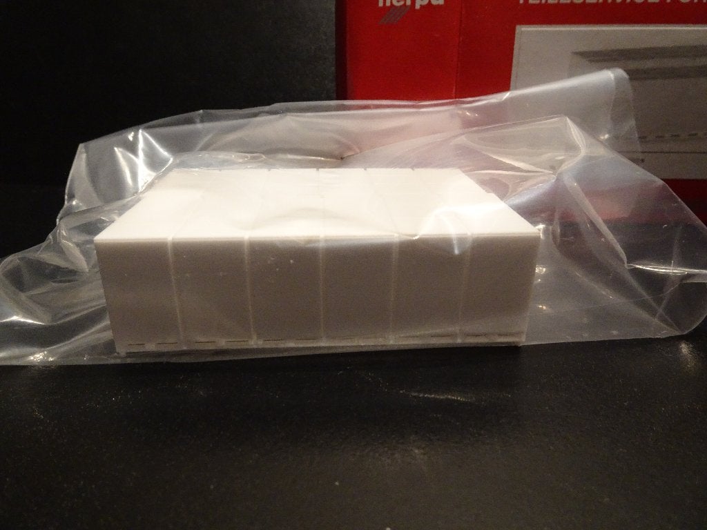 977 herpa 053853 2x stenen pakket laadgoed blanco 1:87 truck, Ophalen of Verzenden, Nieuw, Bus of Vrachtwagen, Herpa
