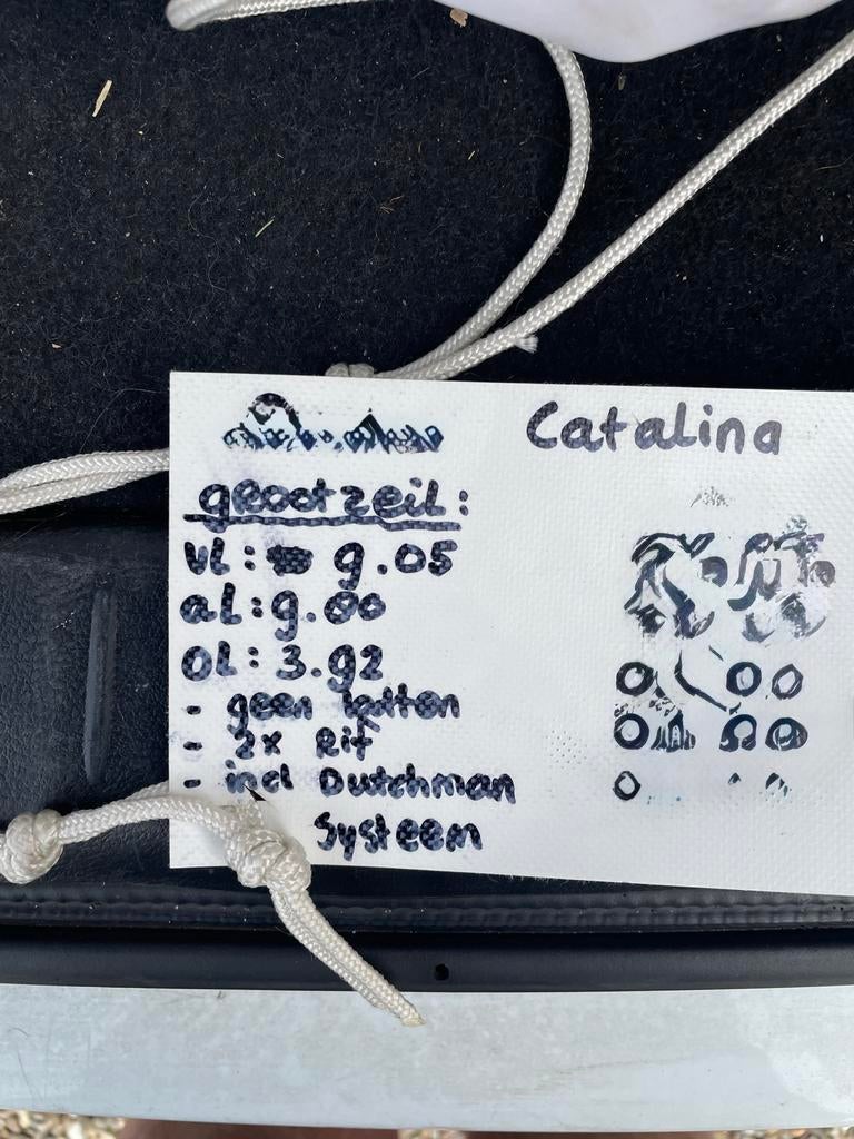Grootzeil Catalina 320 - Gebruikt, goede staat, 6 meter of meer, Gebruikt, Grootzeil, Ophalen