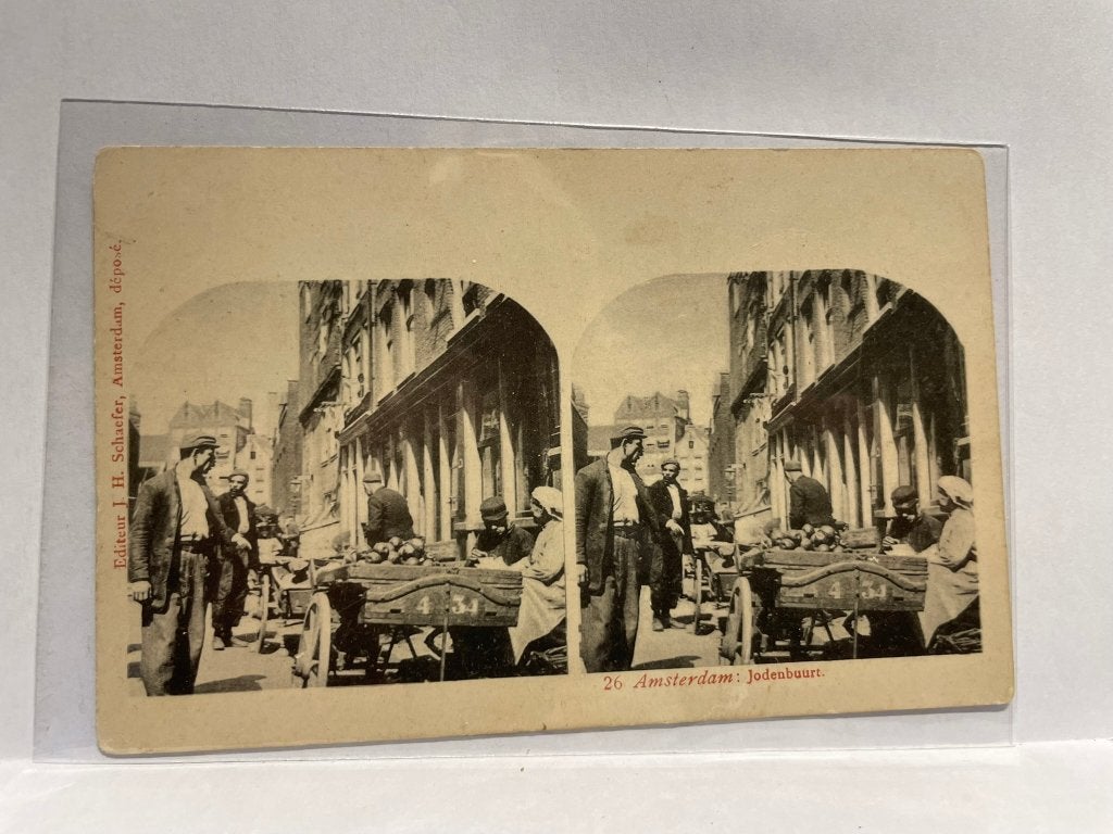 Amsterdam - Jodenbuurt, Verzenden, Voor 1920, Ongelopen, Noord-Holland