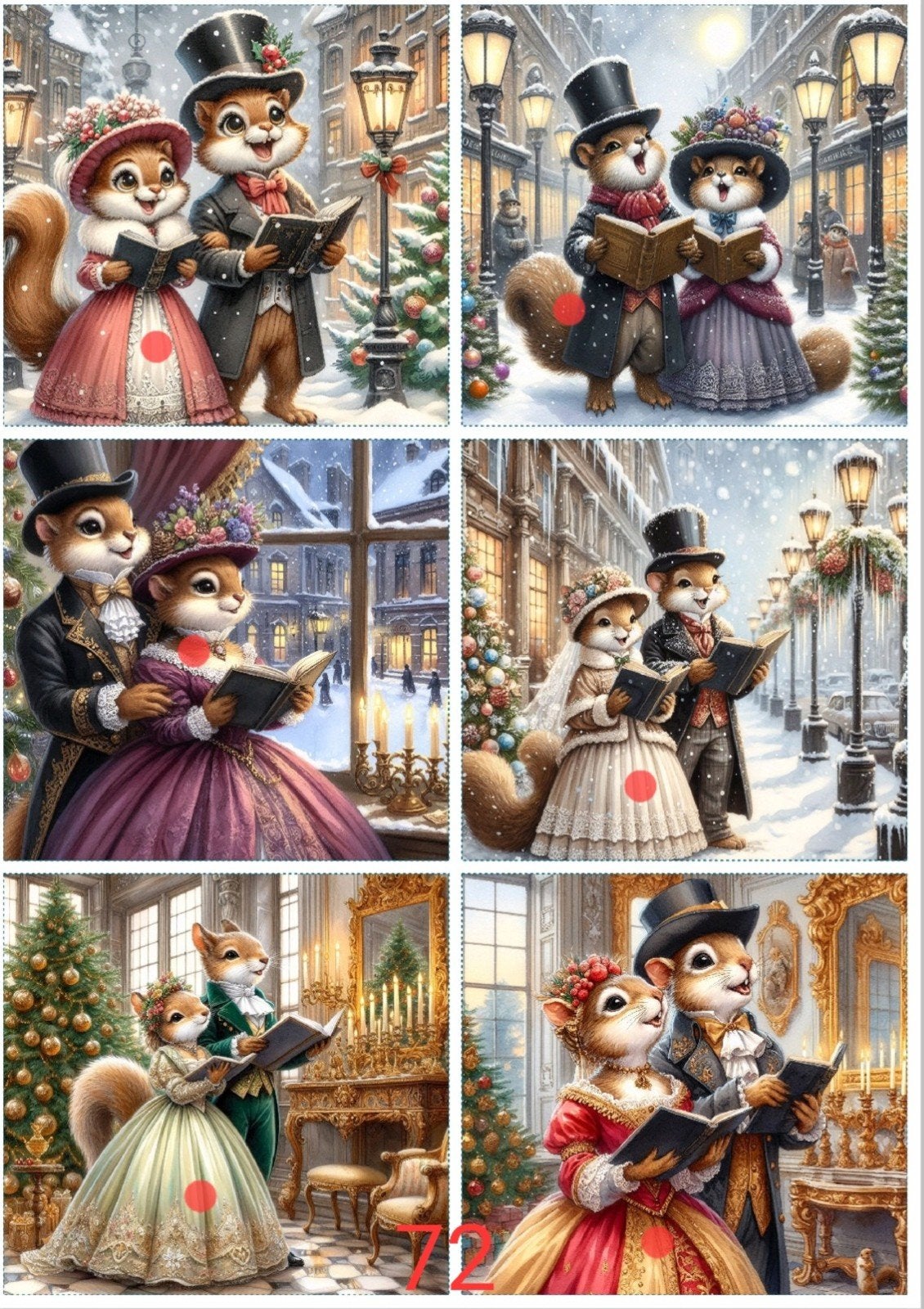 Knipvellen Kerst, Ophalen of Verzenden, Nieuw, Knipvel