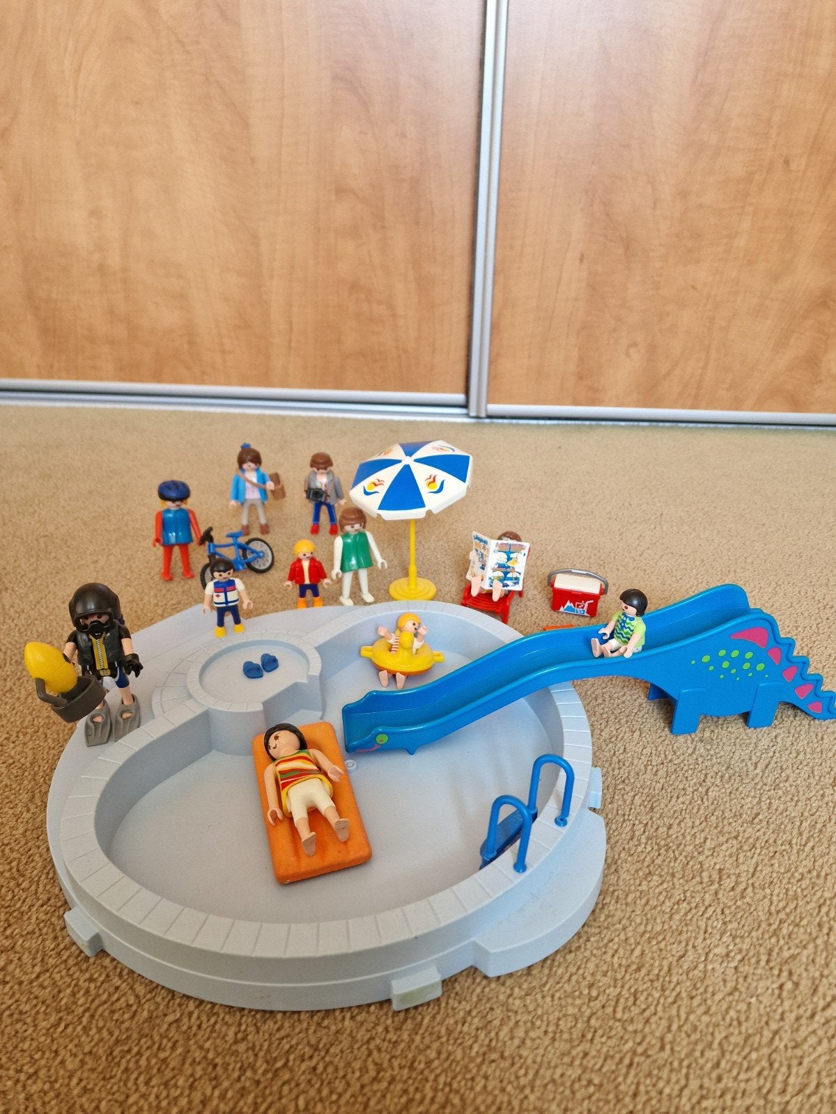 Playmobil Zwembad met Figuren en Accessoires, Ophalen of Verzenden