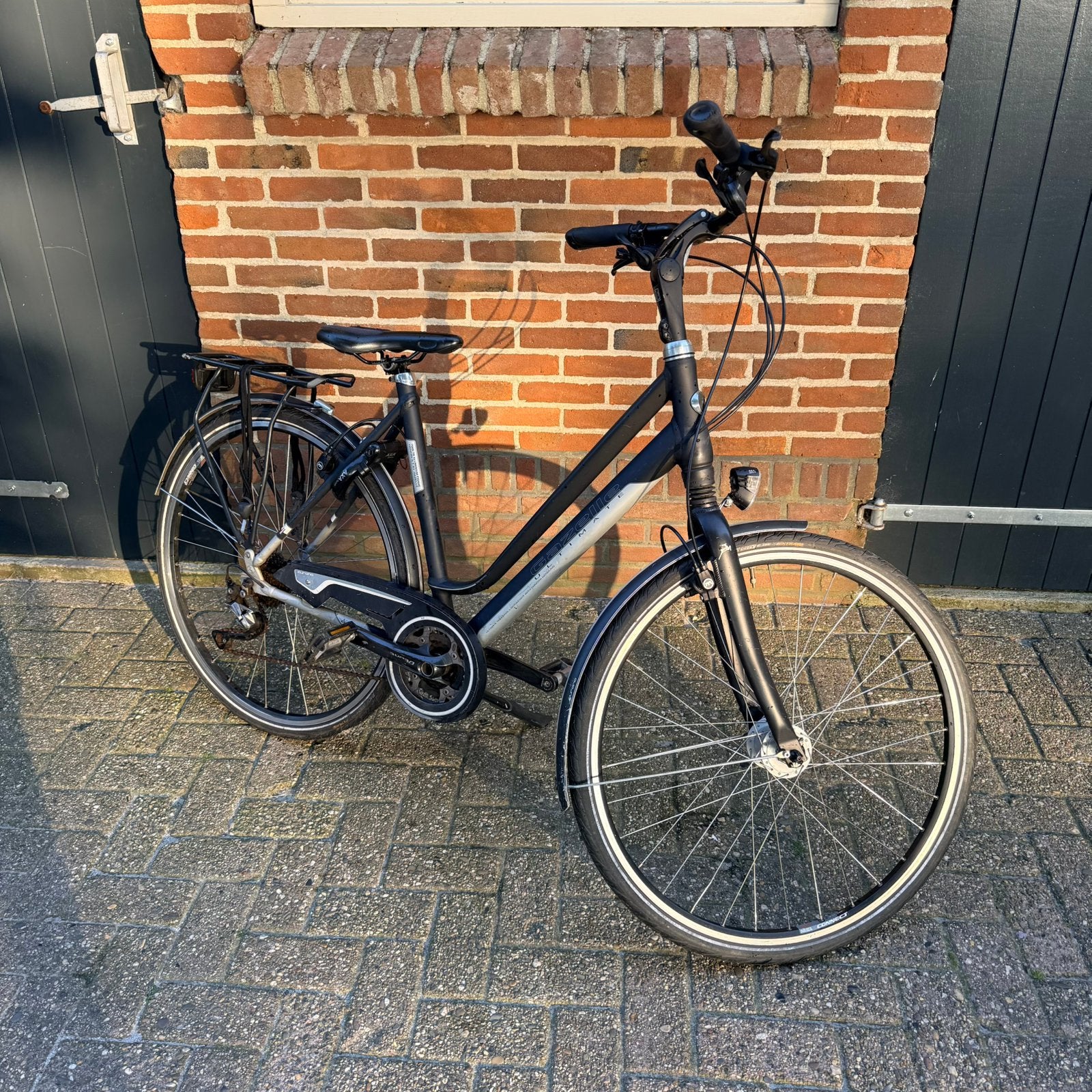 Gazelle Ultimate t30 damesfiets framemaat 53, Ophalen, 28 inch, 53 tot 56 cm, Velgrem