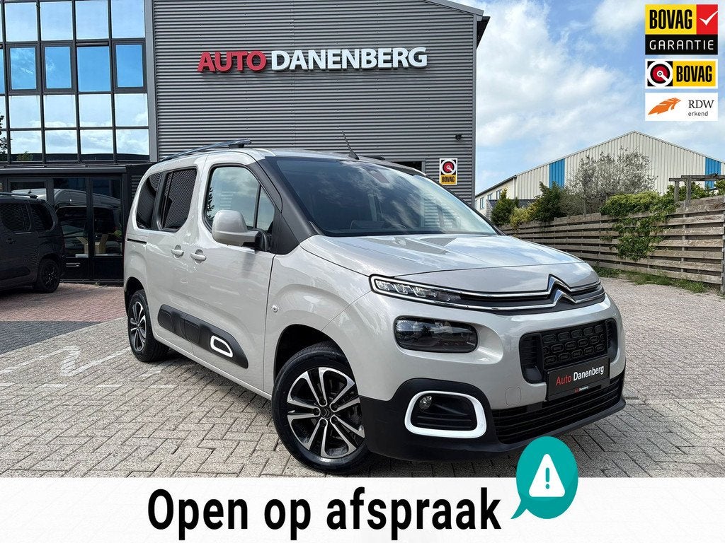 Citroen Berlingo 1.2 PureTech Shine GARANTIE, Voorwielaandrijving, Gebruikt, Origineel Nederlands, Handgeschakeld
