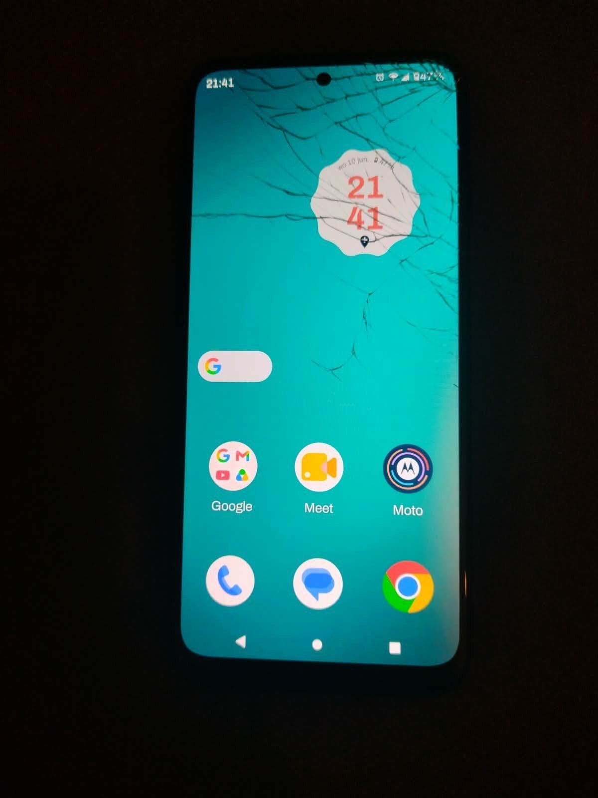 Motorola G41 128GB, Telecommunicatie, Mobiele telefoons | Motorola, Gebruikt, Overige modellen, Blauw, Touchscreen