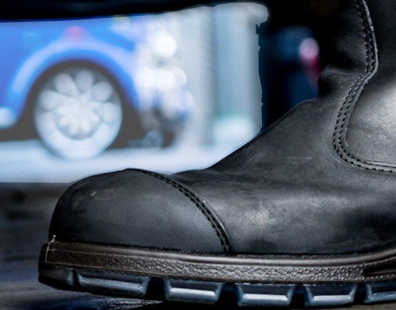  Redback Boots USBBKSC - met kruipneus/overneus, Redback, Zwart, Boots, Nieuw