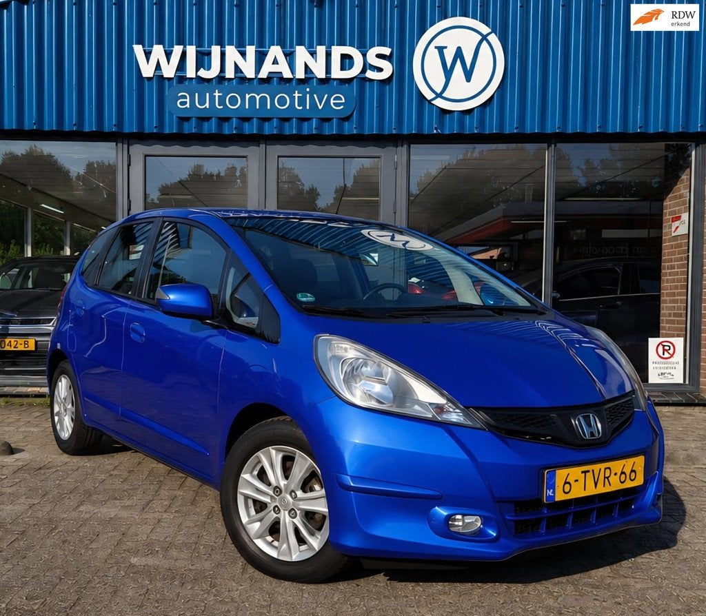 Honda Jazz 1.4 Comfort Automaat Clima Lichtmetaal Netjes APK, Auto's, Euro 5, 4 cilinders, 49 €/maand, Bedrijf