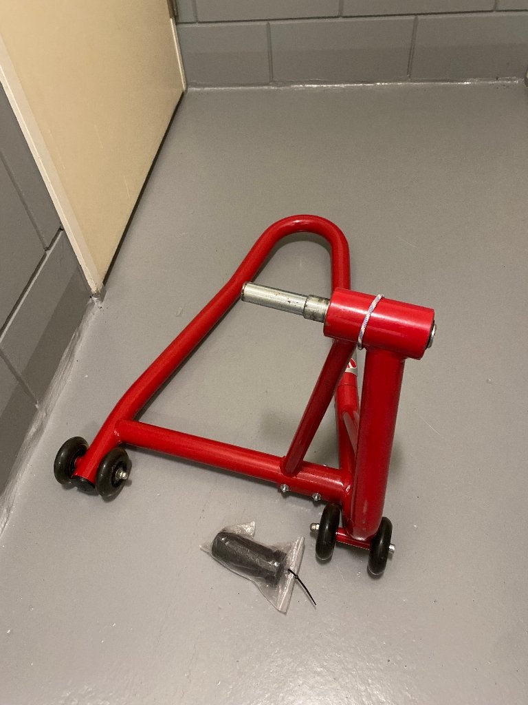 paddock stand motor ducati, Ophalen, Zo goed als nieuw