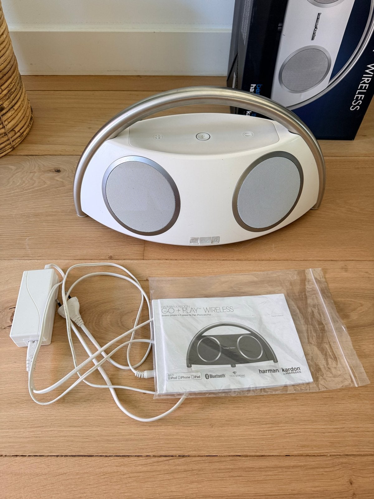 Harman Kardon Go + Play Wireless Draagbare Speaker, Audio, Tv en Foto, Luidsprekers, Ophalen, Zo goed als nieuw, Draagbare speaker