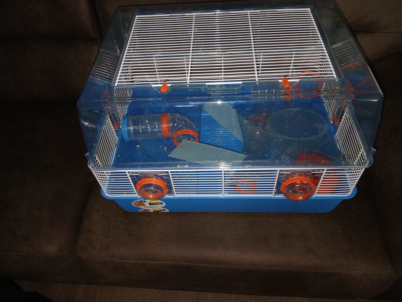 Ferplast hamsterkooi Duna Fun, Kooi, Minder dan 75 cm, Ophalen, Minder dan 60 cm