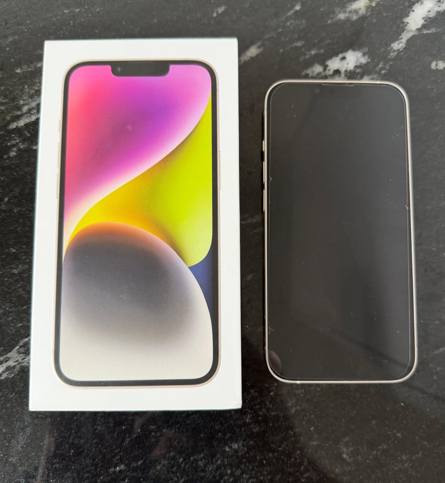 Iphone 14 wit. 128 gb, Telecommunicatie, Mobiele telefoons | Apple iPhone, Wit, Ophalen of Verzenden, IPhone 14, 128 GB