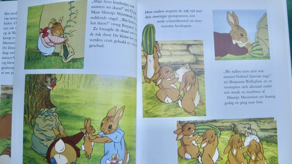 4 delen Beatrix Potter “Het verhaal van”, Boeken, Ophalen of Verzenden, Zo goed als nieuw, Prentenboek