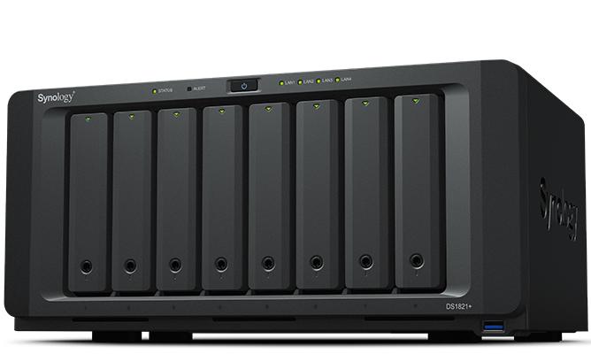 Synology Ds1821+ met 32Gb ram, Computers en Software, NAS, Zo goed als nieuw, Ophalen of Verzenden