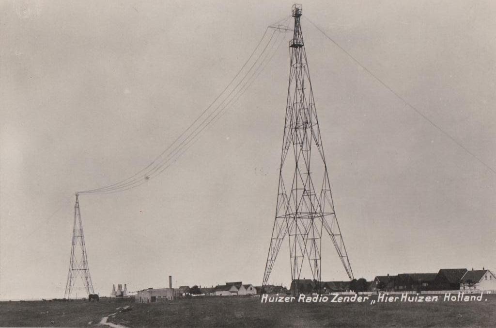 huizen radio  zender''hier huizen holland'', Ophalen of Verzenden, Voor 1920, Noord-Brabant