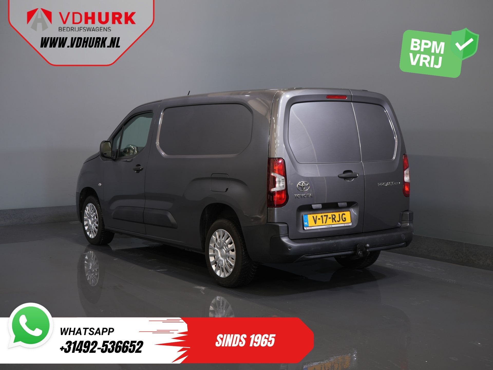 Toyota PROACE CITY 1.5 130 pk L2 Carplay/ 3Pers/ Cruise/ Air, Voorwielaandrijving, Gebruikt, Origineel Nederlands, Bedrijf