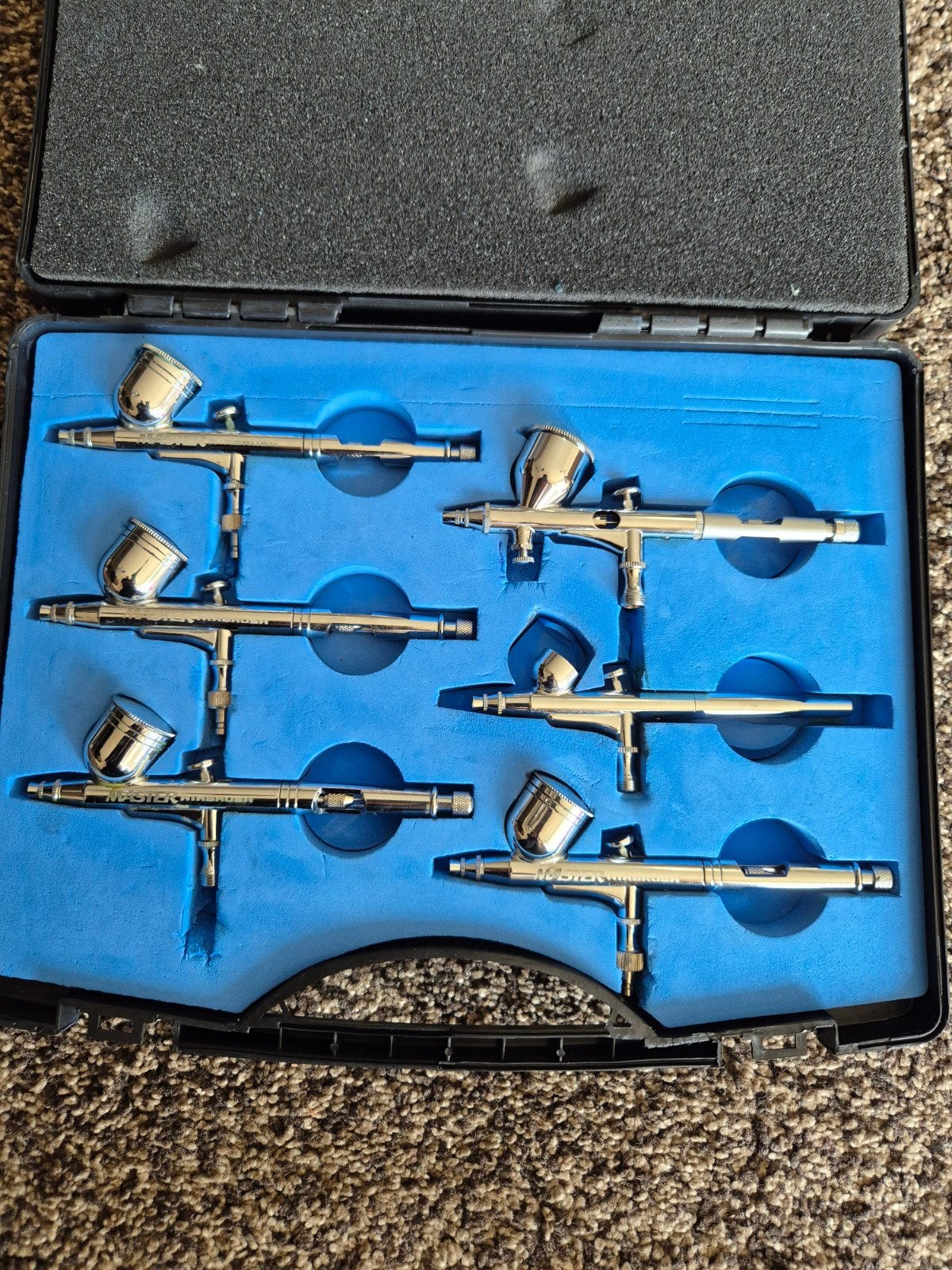 airbrush pistolen, Ophalen of Verzenden, Gebruikt