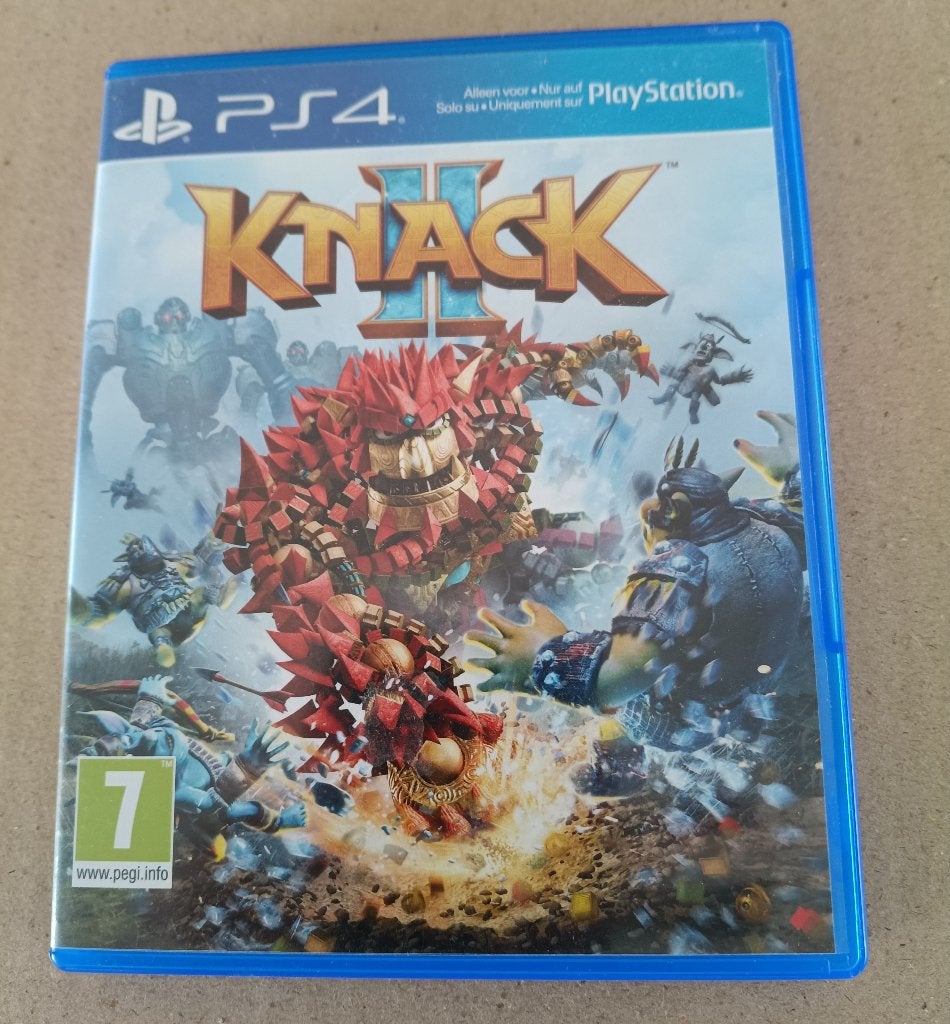 Knack II ps4, Spelcomputers en Games, Vanaf 18 jaar, 1 speler, Zo goed als nieuw, Ophalen
