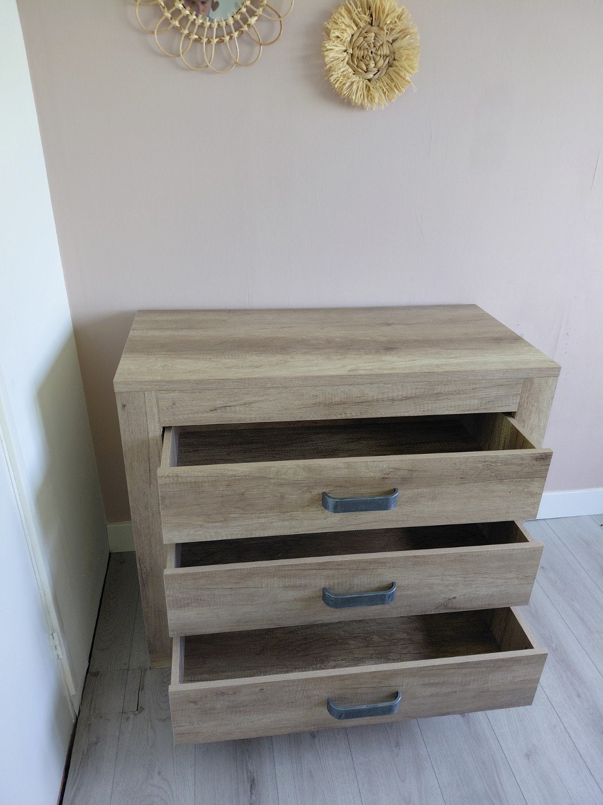 Commode en ledikant, Ophalen, 100 tot 150 cm, 3 of 4 laden, Minder dan 100 cm