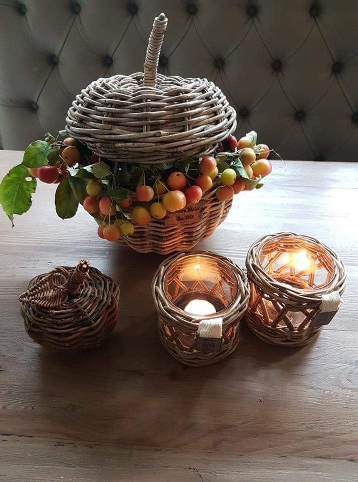 Rivièra Maison fruitmand, Ophalen of Verzenden, Rond, Riet