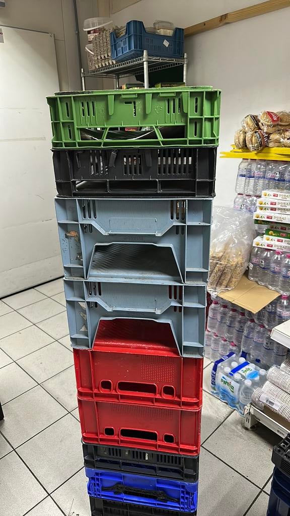 Kratten, Ophalen, Zo goed als nieuw, Krat, Minder dan 35 cm