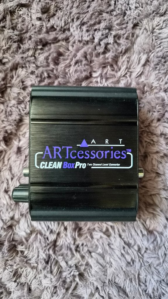 ART Cleanbox Pro (DI-box/symmetriebox/level converter), Ophalen of Verzenden, Zo goed als nieuw, Audio
