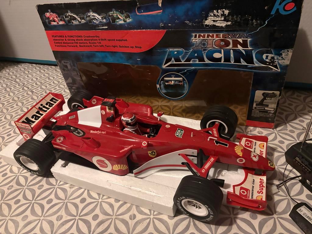 Ferrari F1 RC Auto - Innervation Racing Martian, Ophalen of Verzenden, Gebruikt, Overige schalen, Auto onroad