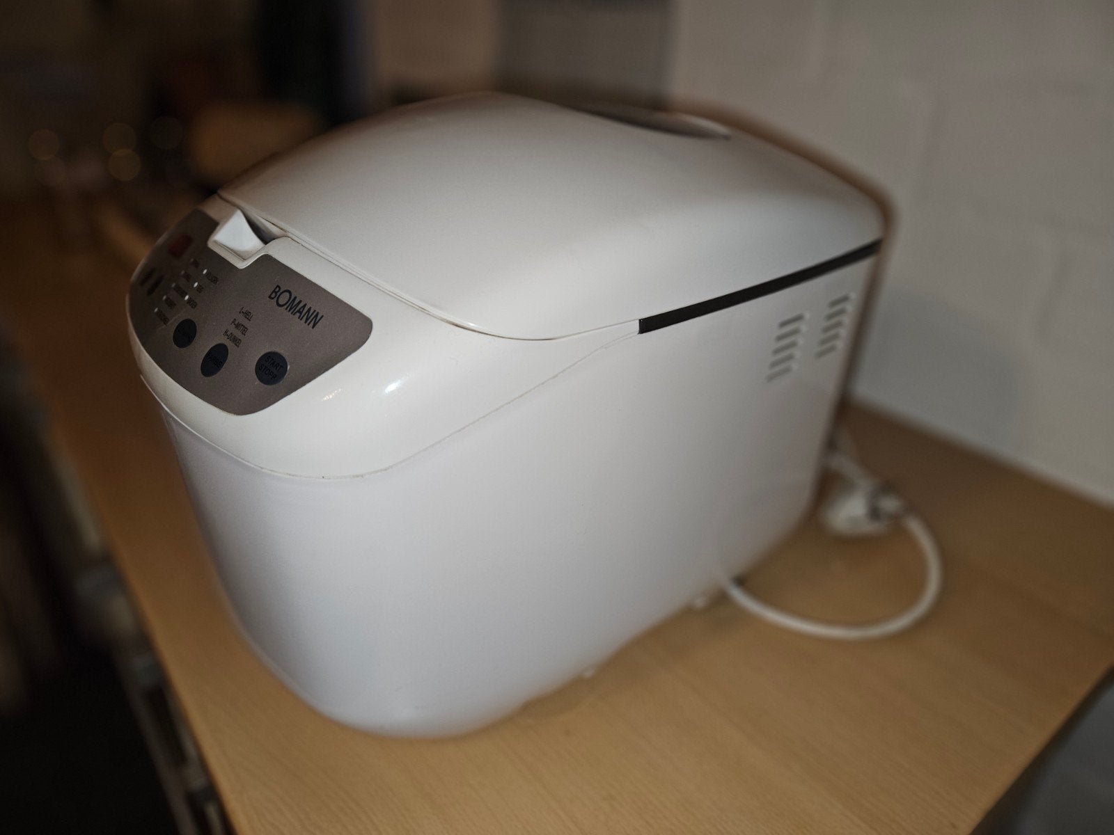 Bomann Broodbakmachine - Volautomatisch met Tijdklok, Witgoed en Apparatuur, Ophalen of Verzenden, Zo goed als nieuw, Met timer