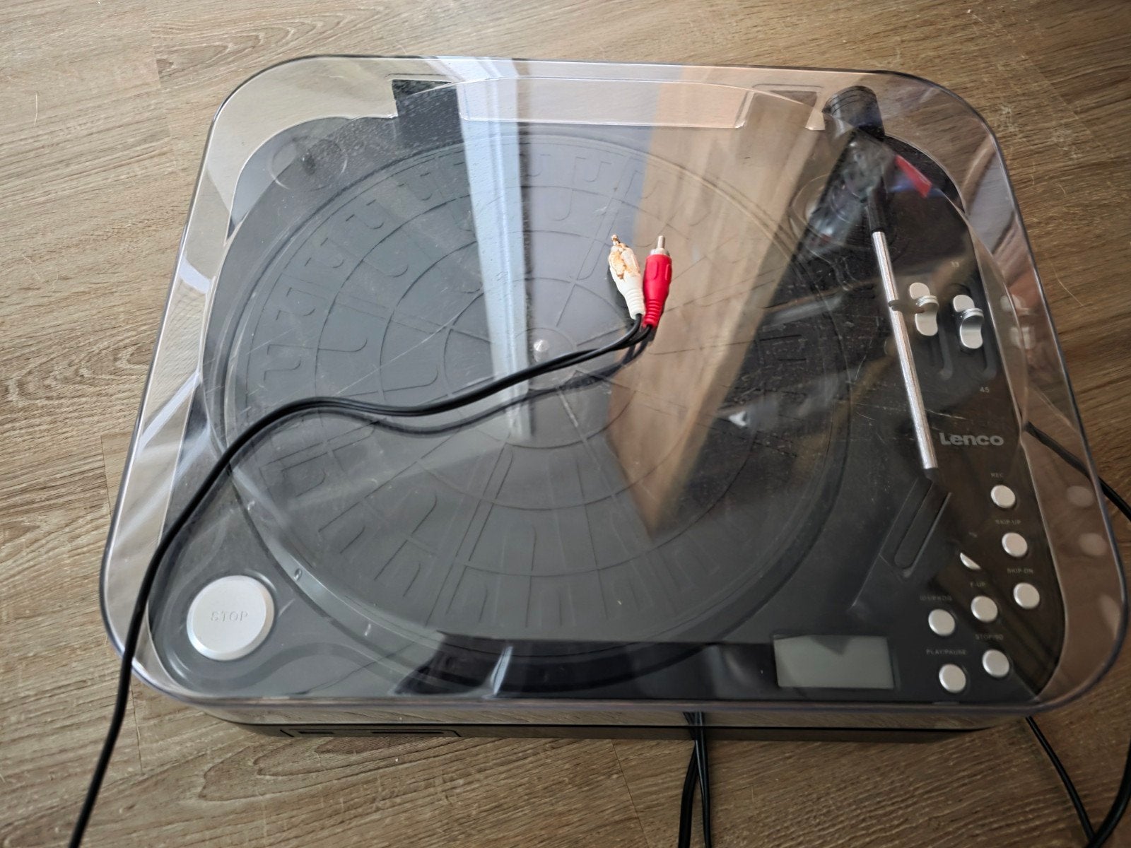 lenco platenspeler met usb en aux, Audio, Tv en Foto, Platenspelers, Ophalen of Verzenden, Zo goed als nieuw, Overige merken