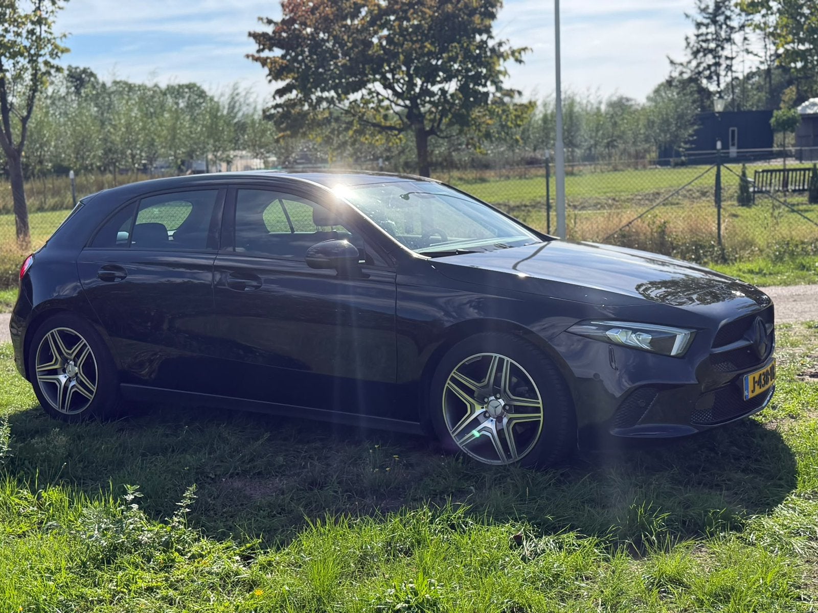Nette Mercedes-Benz A160 Business Solution | 2020 | NAP |, Auto's, Voorwielaandrijving, 4 cilinders, Zwart, Origineel Nederlands