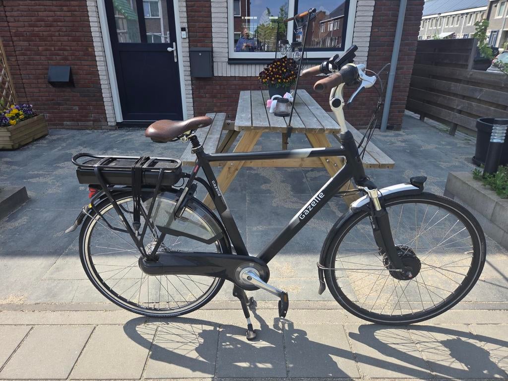 Gazelle orange c7 electrische Herenfiets, Fietsen en Brommers, Fietsen | Heren | Herenfietsen, Ophalen of Verzenden, Gebruikt
