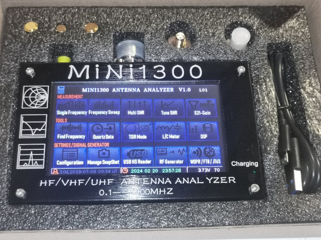 MINI 1300 Antenne Analyzer VNA  tot 1300MHz (LEES TEKST), Verzenden, Nieuw, Zender en Ontvanger