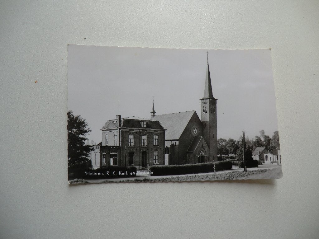 Heteren,RK Kerk en Pastorie, Verzenden, 1960 tot 1980, Ongelopen, Gelderland