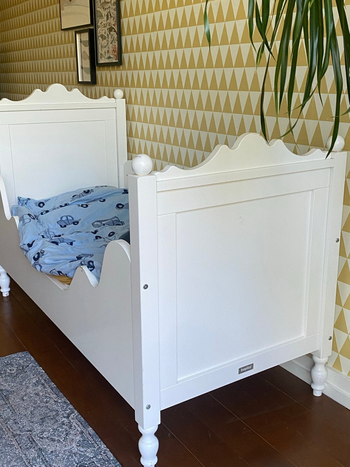 Bopita kinderbed wit met lattenbodem, Kinderen en Baby's, Ophalen, Gebruikt, 70 tot 85 cm, Lattenbodem