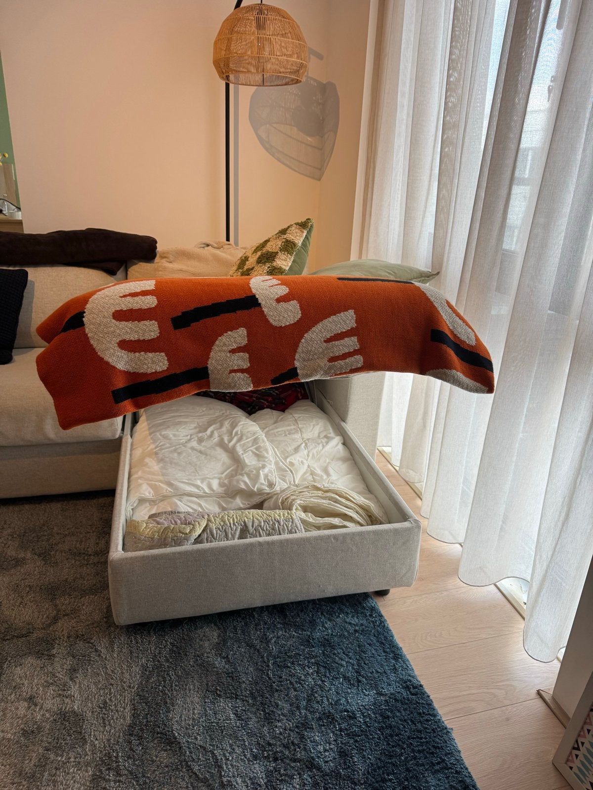 Foto 5 van Comfortabele Hoekbank met Opbergruimte