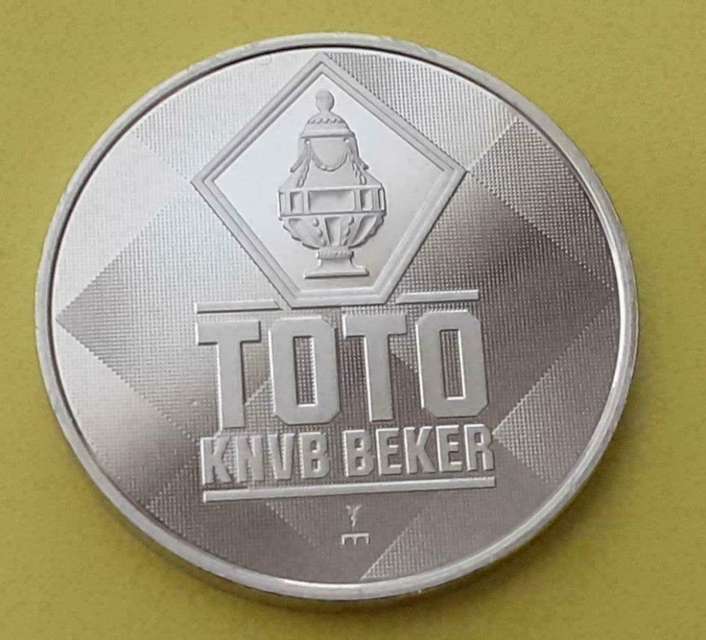 Replica Toss Munt TOTO KNVB Beker 2018 - Bekerfinale, Postzegels en Munten, Verzenden, Overige materialen, Nederland