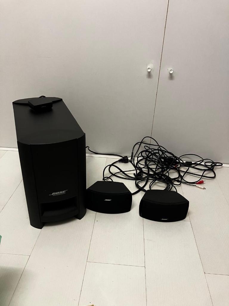 Bose geluidssysteem met boxen en subwoofer, Gebruikt, 70 watt of meer, Overige spelers, Ophalen