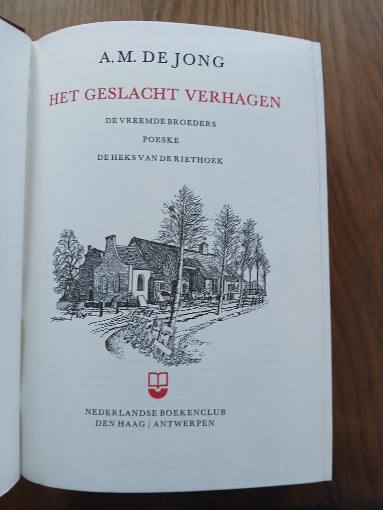 Het geslacht Verhagen | Trilogie | A.M. de Jong, Boeken, Historische romans, Zo goed als nieuw, Ophalen of Verzenden