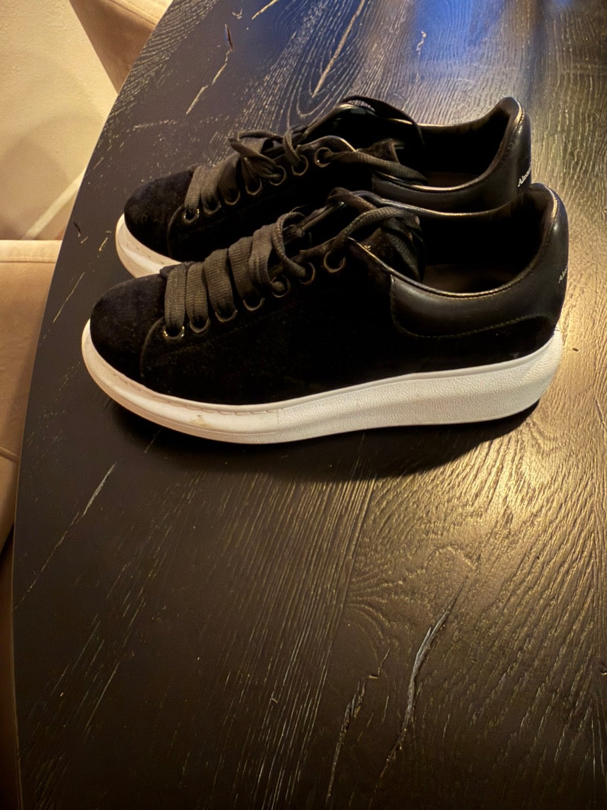 Alexander mcqueen 36,5, Zwart, Ophalen of Verzenden, Sneakers of Gympen, Zo goed als nieuw