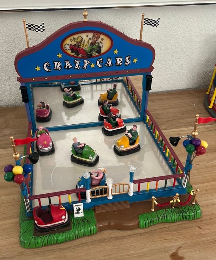 Lemax crazy cars met defect, Diversen, Kerst, Ophalen, Zo goed als nieuw