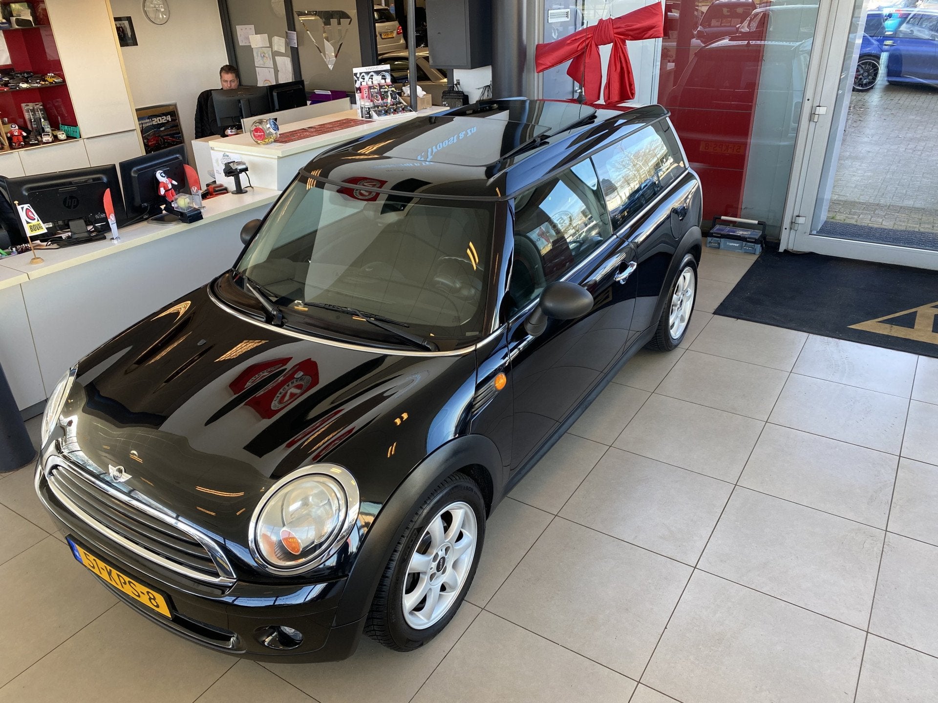 MINI Clubman 1.4 One Anniversary MK II,Panoramadak,Airco,Cru, Auto's, Mini, Voorwielaandrijving, 12 maanden, Stof, Gebruikt