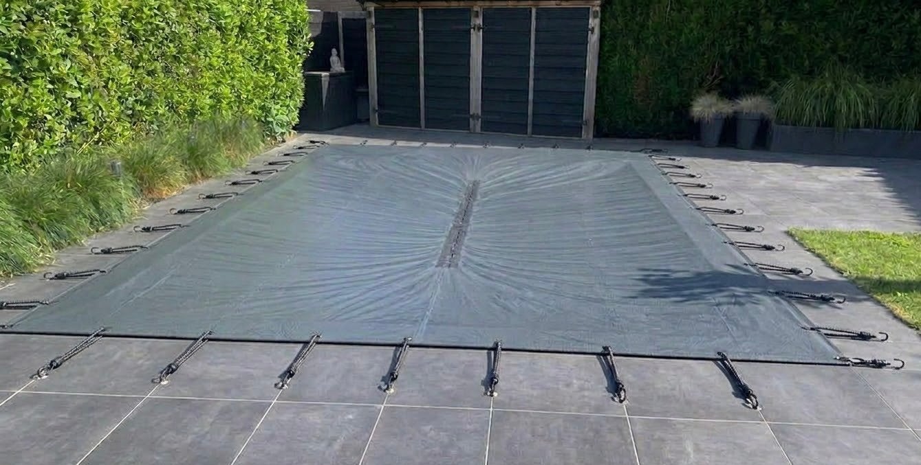 Groot en compleet winterzeil voor zwembad – 885 x 465 cm, Ophalen of Verzenden, Zo goed als nieuw