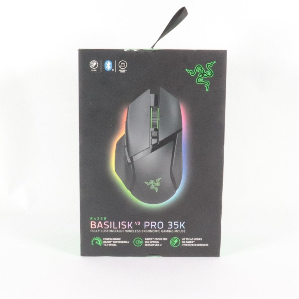 Razer Basilisk V3 Pro 35K Wireless Mouse - Nieuw uit seal, Razer, Nieuw, Support@razer.com, Razer Inc.,
9 Pasteur,
Irvine, CA 92618,
United States