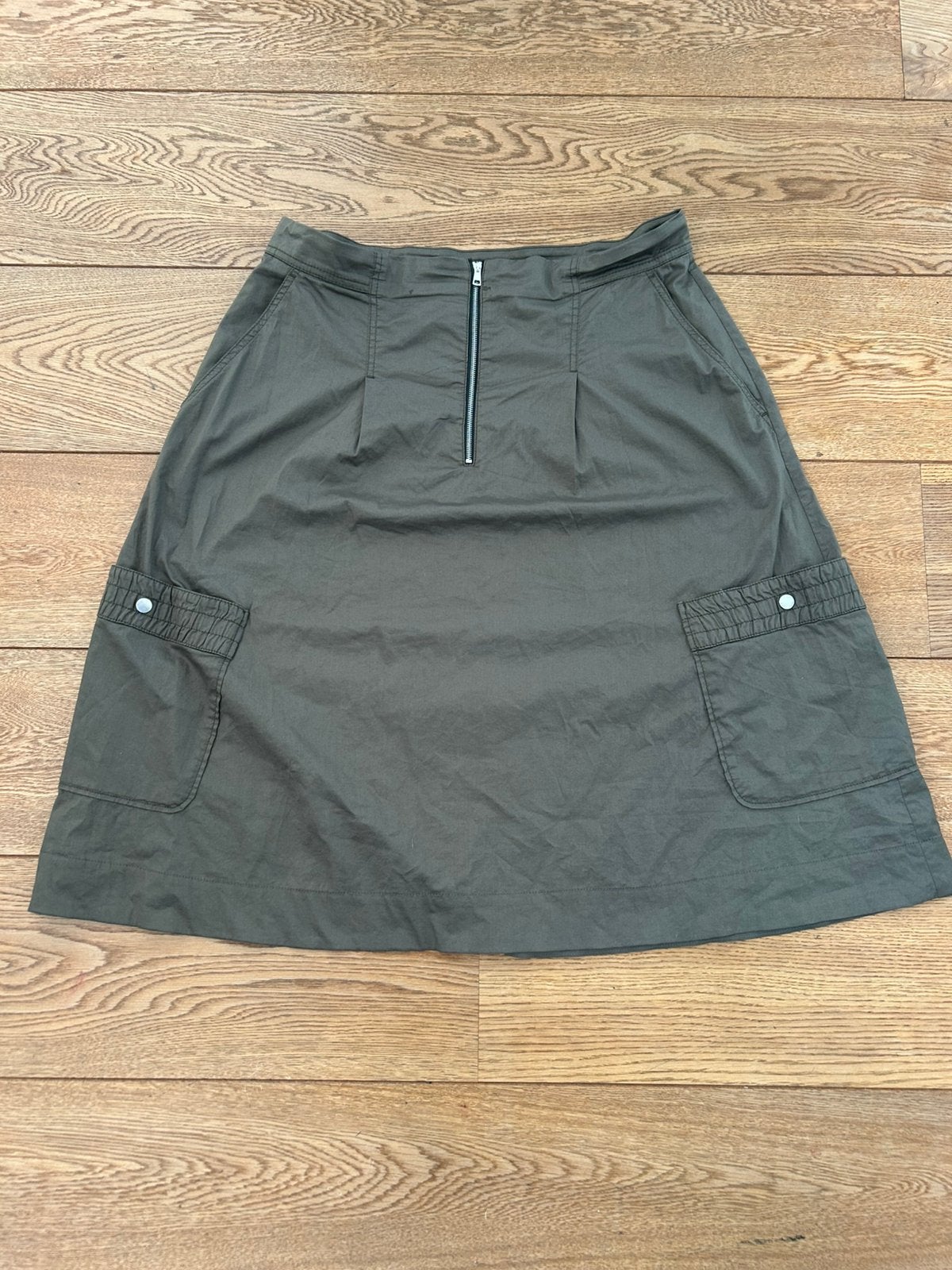 Marccain rok donkergroen, Kleding | Dames, Rokken, Maat 38/40 (M), Ophalen of Verzenden, Zo goed als nieuw, Onder de knie