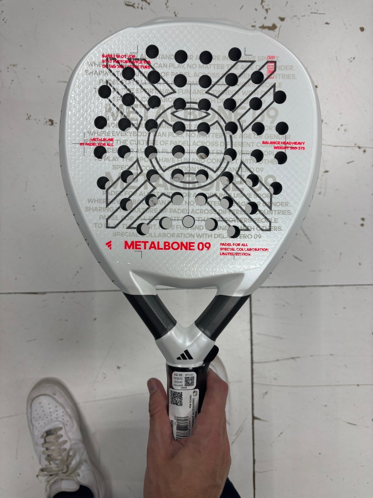 Adidas Metalbone 09 Padelracket - Nieuw, Ophalen of Verzenden, Nieuw, Padelracket