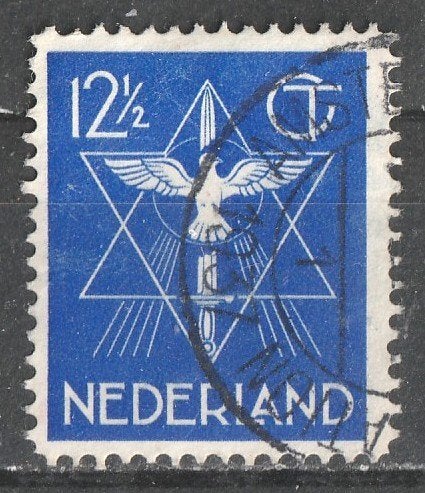 nvph 256 Vredeszegel 1933, Ophalen of Verzenden, Na 1940, Gestempeld