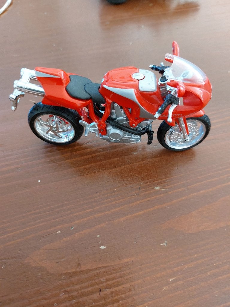 Te koop: Maisto Model motorfiets Ducati MH900 E 1:18, Ophalen of Verzenden, Zo goed als nieuw