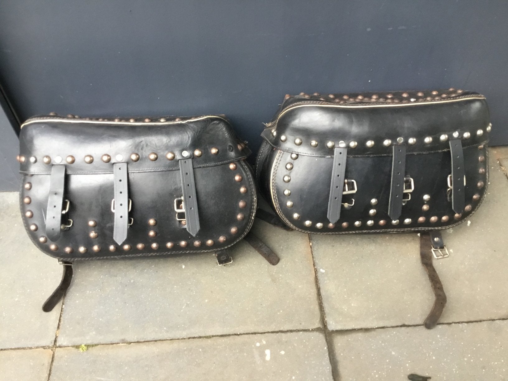 Harley-Davidson liberator leren tassen. WLA WLC, Verzenden, Gebruikt